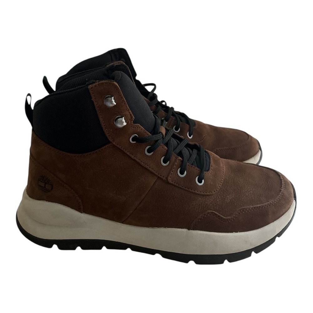Timberland Men's Boroughs Project Brown Lightweight Mid Sneaker Boots, A25KG